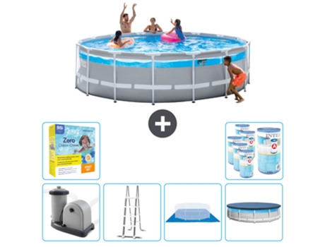 Piscina Tubular INTEX 26730GN-CB47 (19156 L - 488x122cm)