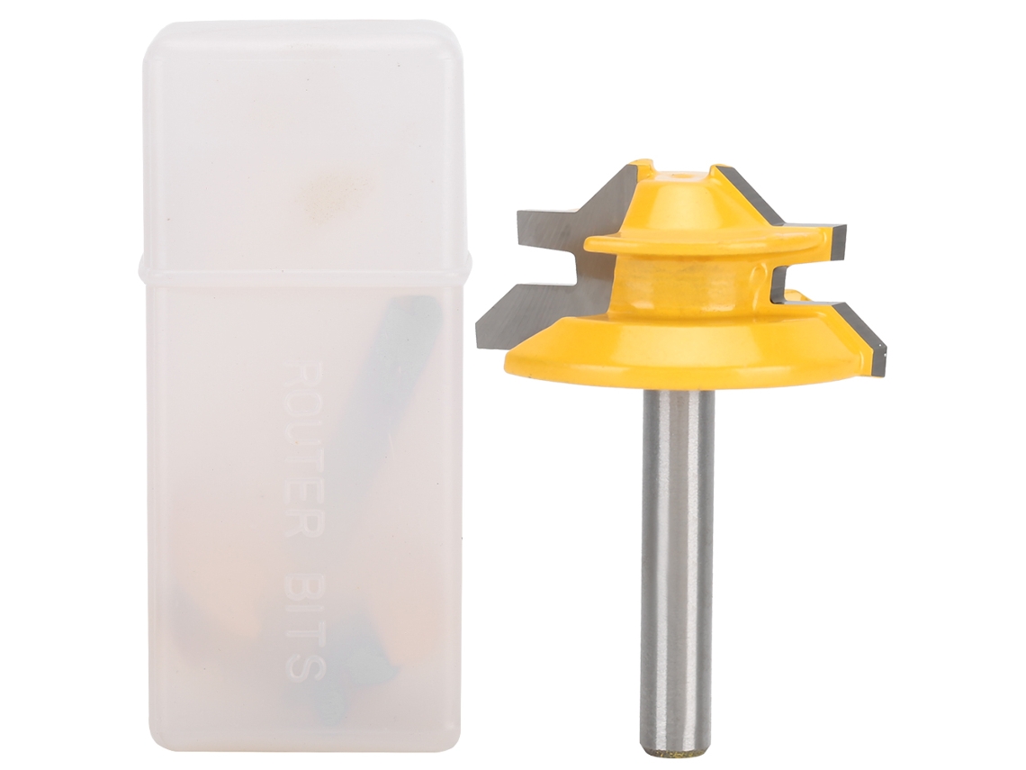 Broca De Rueda Para Montantes Y Rieles De 45°, Acero De Tungsteno, Fresadora Profesional Para Carpintería.