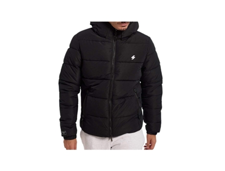 Plumífero de Hombre SUPERDRY Fuji Negro (L)