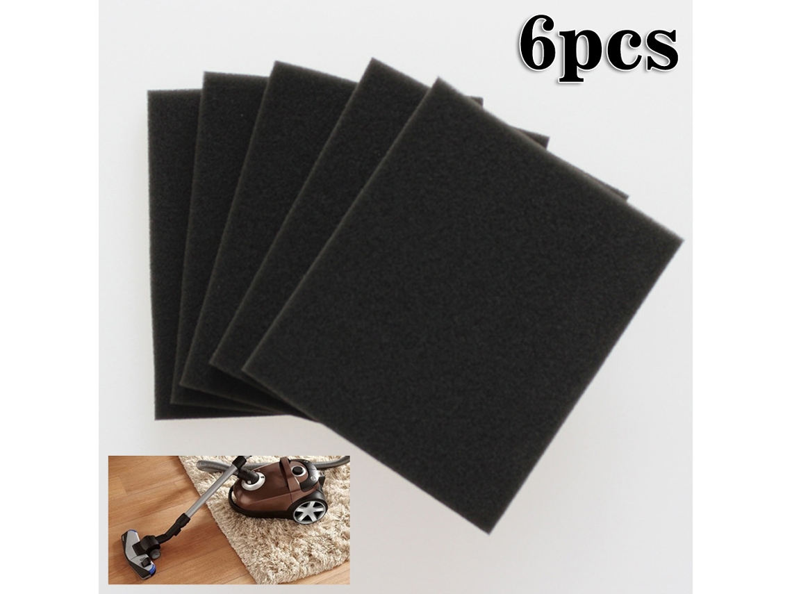 6 Piezas De Filtros De Esponja Para Aspiradora Doméstica Fc8140 Fc8142 Fc8144 Fc8148 Herramienta De Limpieza De Barredora Doméstica 132 * 112 * 10 Mm