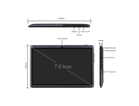 Tablet Infantil (7'' - 8 GB - 1 GB RAM)