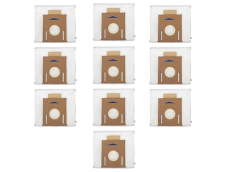 Paquete de 10 bolsas de polvo al vacío para Ecovacs Deebot Ozmo T8 Aivi T8 Max T8 Series T9 Series N8 Pro Plus N8 Pro Robot aspirador