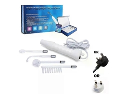 Dispositivo de belleza con electrodo tubular, varilla de ozono de alta frecuencia para masaje facial, capilar y ocular.