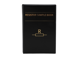 Carpeta Con Muestras De Resistencias Smd 0402, 170 Valores, 8500 Componentes Para Ingeniería Eléctrica.