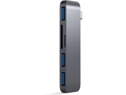 HUB SATECHI TYPE-C 3.0 3IN1 SPACE GREY