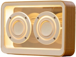 Reproductor De Barra De Sonido Estéreo Con Altavoz Bluetooth Transparente Retro