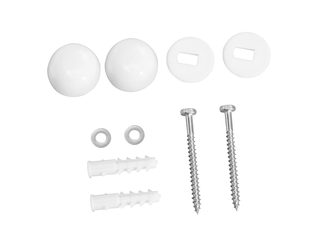 2 juegos de tornillos para inodoro, accesorios decorativos de instalación, alta confiabilidad Gokoco
