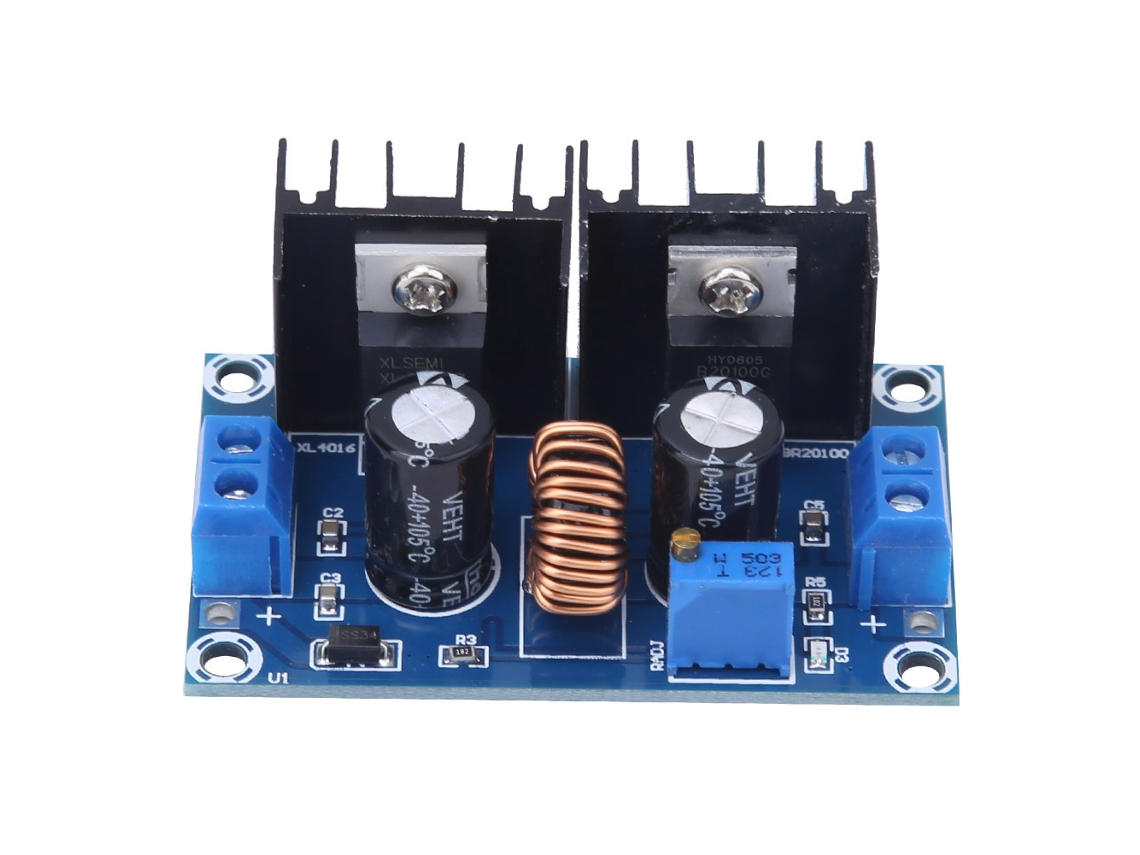 Módulo Convertidor Reductor Dcdc Ajustable Xl4016e1 De 4-40 V A 1,25-36 V 8 A De Alta Eficiencia