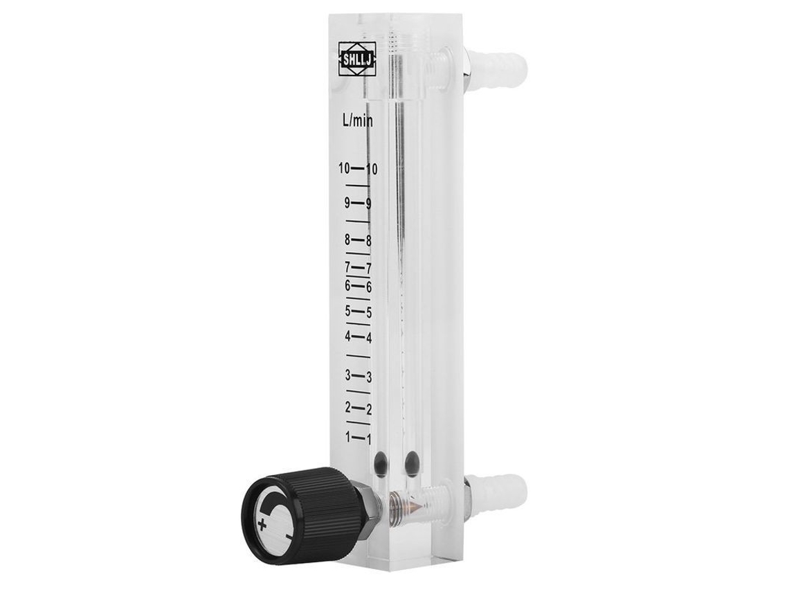 Medidor De Flujo De Gas Lzq-7 1-10lpm Con Válvula Reguladora Para Oxígeno/aire/gas