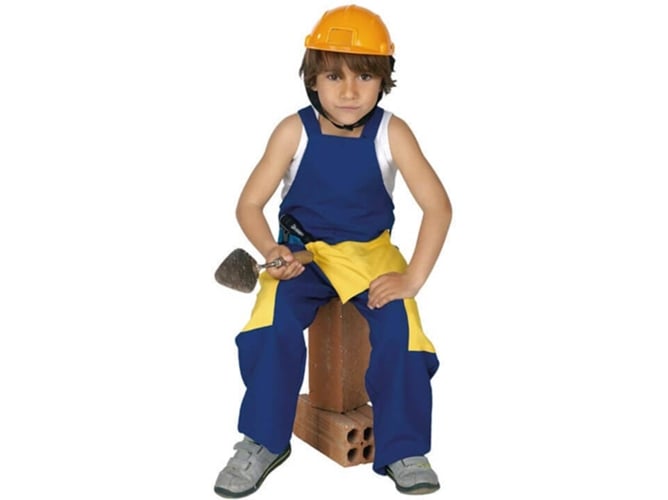 Disfraz de Niño DISFRAZZES Albañil (Talla: 8 a 10 años)