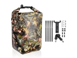 2026-mochila Del Horquilla De Bicicleta 10l Impermeable Desmontaje Rápido Para Bicicleta De Montaña Carretera Camuflaje Hojas Amarillas