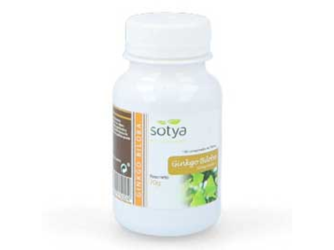 Complemento Alimentar SOTYA Ginkgo Biloba 100 Comprimidos