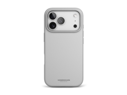 Funda VONMÄHLEN MagSafe Silicone para iPhone 17 Pro (Gris)