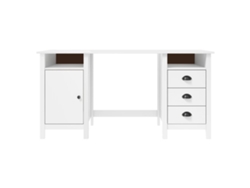 Escritorio | Mesa | Mesa de escritura Hill 150x50x74 cm Pino macizo blanco