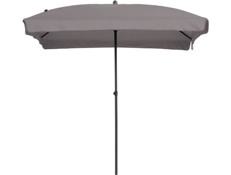 Madison Sombrilla Patmos Luxe rectangular 210x140 cm gris taupé