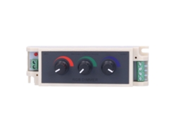 2026-regulador De Intensidad Rgb Con Mando Giratorio Controlador 3 Canales Para Luces Led Inteligentes Dc12-24v