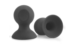 Succionadores de Pezones Silicona Negro LOVETOY