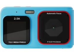 Mini cámara digital para niños 2.5k HD 72MP Pantalla dual de alta calidad SFUSHOS