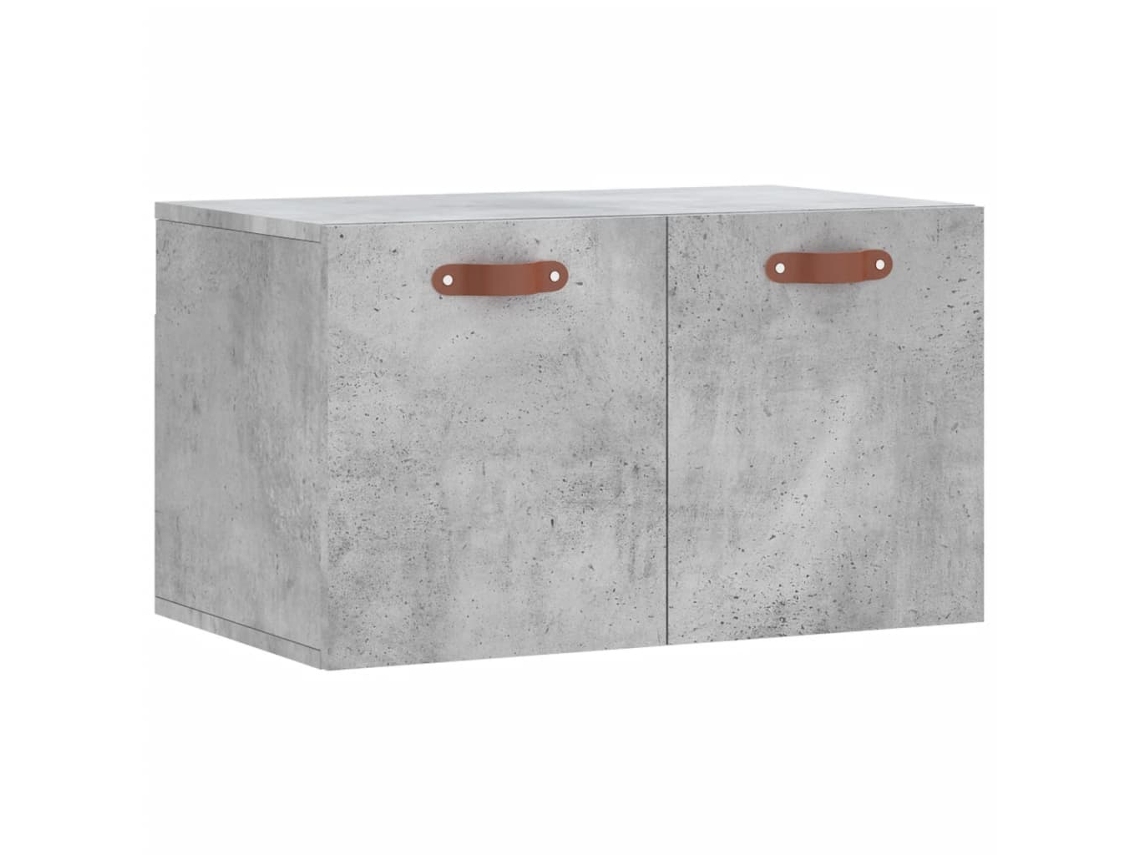 Maison Exclusive - Armario De Pared Madera Ingeniería Gris Hormigón 60x36,5x35 Cm