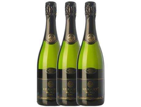 Espumante HUGUET DE CAN FEIXES Huguet De Can Feixes Brut Nature Cava Gran Reserva (0.75 L - 3 unidades)