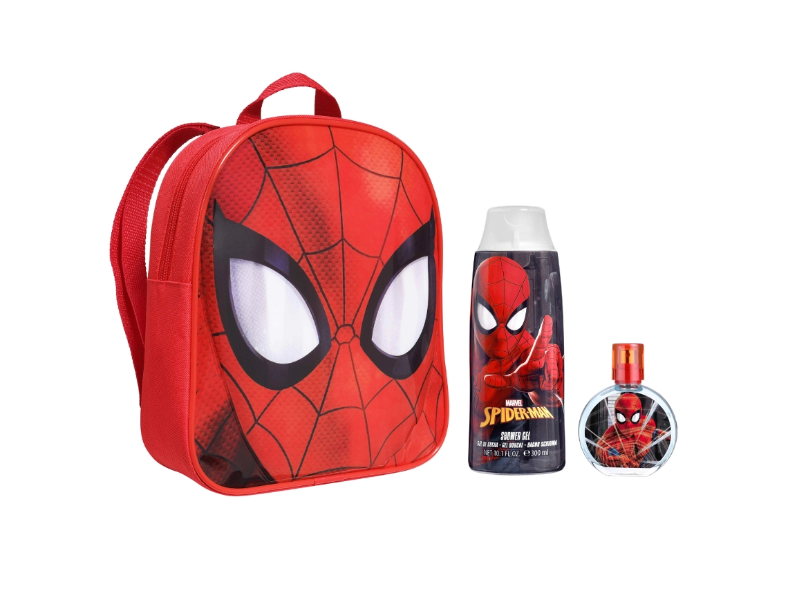 Marvel Spider-Man - Set de regalo Mochila Eau de Toilette 50 ml Gel de ducha 300 ml Disney