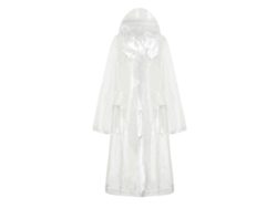 Impermeable, transparente, plegable, resistente al desgaste, para estudiantes, ciclismo, mochila, talla M