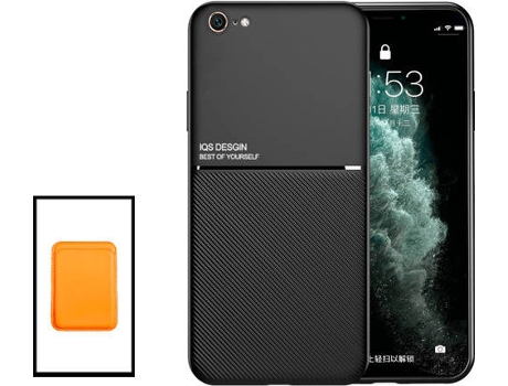 Kit Carcasa Magnetic Lux iPhone SE 2022 PHONECARE Negro