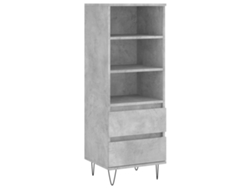 Aparador alto en gris cemento MAISON EXCLUSIVE en derivados de madera (40x36x110 cm)