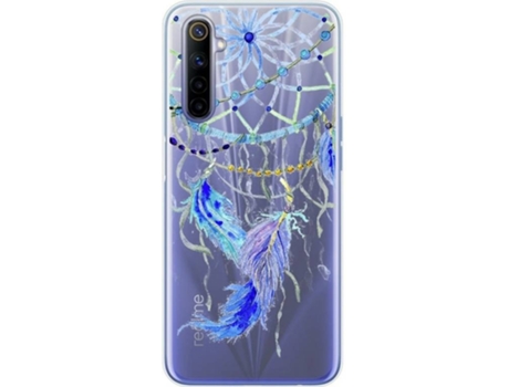 Carcasa Realme 6 TUMUNDOSMARTPHONE Dibujos Transparente Multicolor