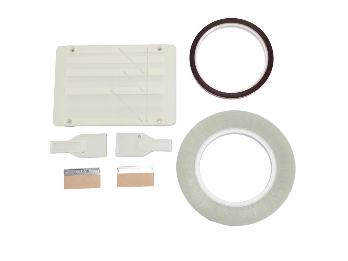 Kit De Unión De Cinta De Carrete Abierto De 10 Pulgadas Con Riel Abs De 1/4 De Pulgada Para Reparación