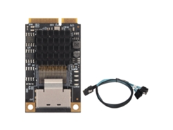Placa De Expansão Mini Pcie 4 Portas Sata 3.0 6gb/s Com Raid E Controlador Host 88se9215