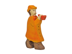 Figuras de Acción HOLZTIGER (Madera - Naranja - 11 x 2,8 x 18 cm)