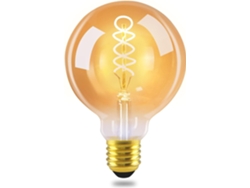 Bombilla LED E27 G95//g125 Bombilla Edison antigua 4w Zmh