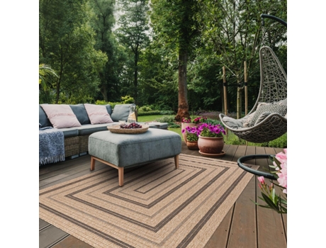 Alfombra JADOREL (160 x 160 - Multicolor)