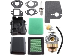Carburador con filtro de aire, cubierta de filtro de aire, kit para cortacésped GC135, GC160, GCV160, GCV190, reemplaza 17231 ZM0 040 Hr Panoona