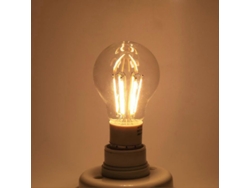 Bombilla Led Cob De Filamento E27 De 12 V, Regulable A 360 Grados, Luz Blanca Cálida (6 W)