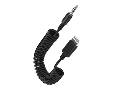 Cable PULUZ Lightning A Jack 3.5Mm de Calidad de Sonido Macho (Negro)