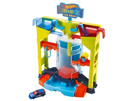 Coches HOT WHEELS Conjunto de jogos para lavagem de carros para acrobacias
