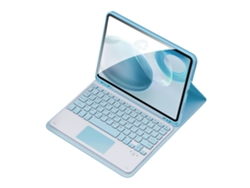 Caja De Cuero Pu Con Teclado Inalámbrico Bt Y Teclado Numérico Usb Para Ipad Air3/pro 10.5/7/8/9 10.2 Pulgadas