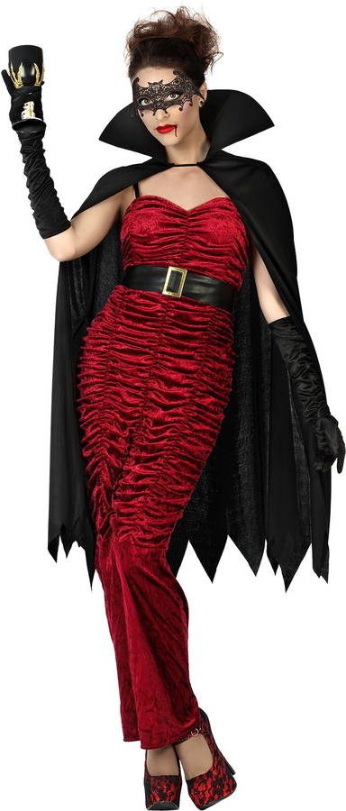 Disfraz de Mujer DISFRAZZES Vampiresa Gótica (Talla: M/L)
