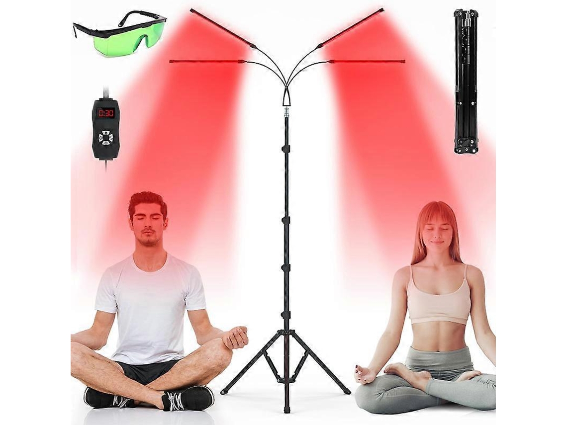 Lámpara de terapia de luz roja para el cuerpo, luz roja de 660 nm e infrarrojo cercano de 850 nm.