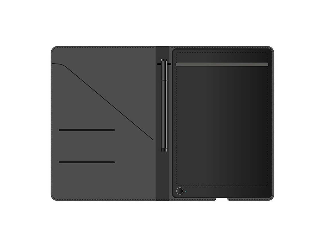 Cuaderno de escritura inteligente VSON WP9623 con bolígrafo de sensibilidad a la presión de 8192 niveles, funda protectora de almacenamiento sin conexión de 150 páginas negro