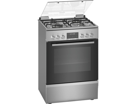 Cocina BOSCH HXS79RJ50 (63 L - Gas - Inox)