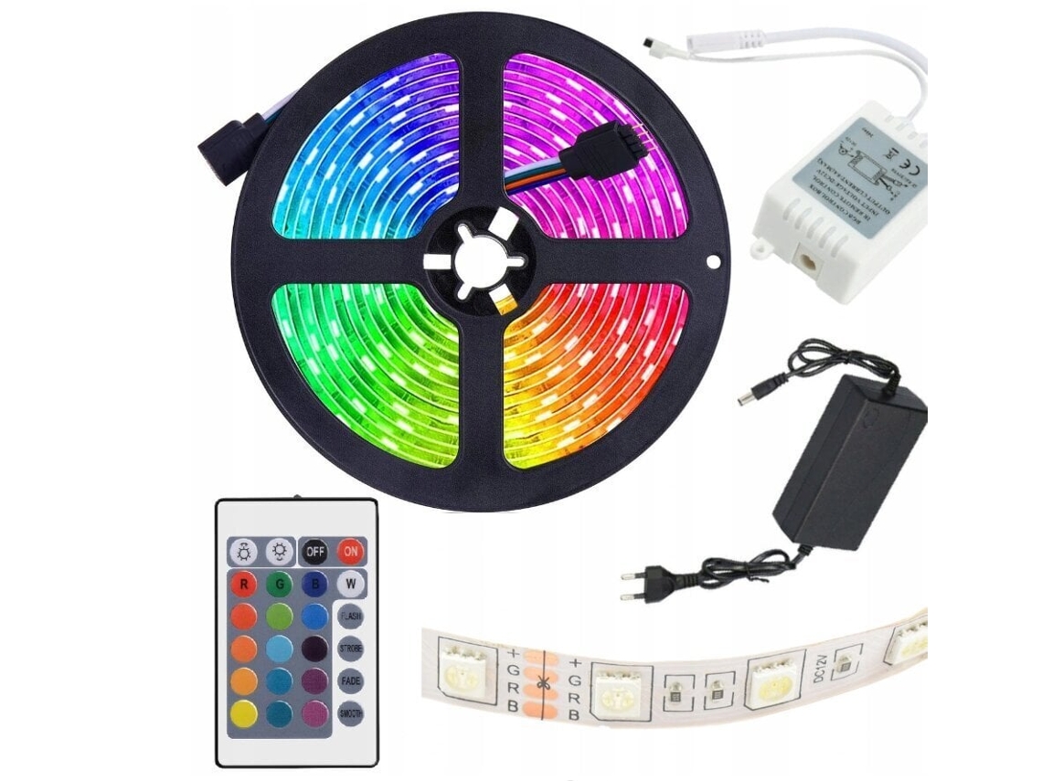 Led Rgb Juosta 2835 Su Pultu