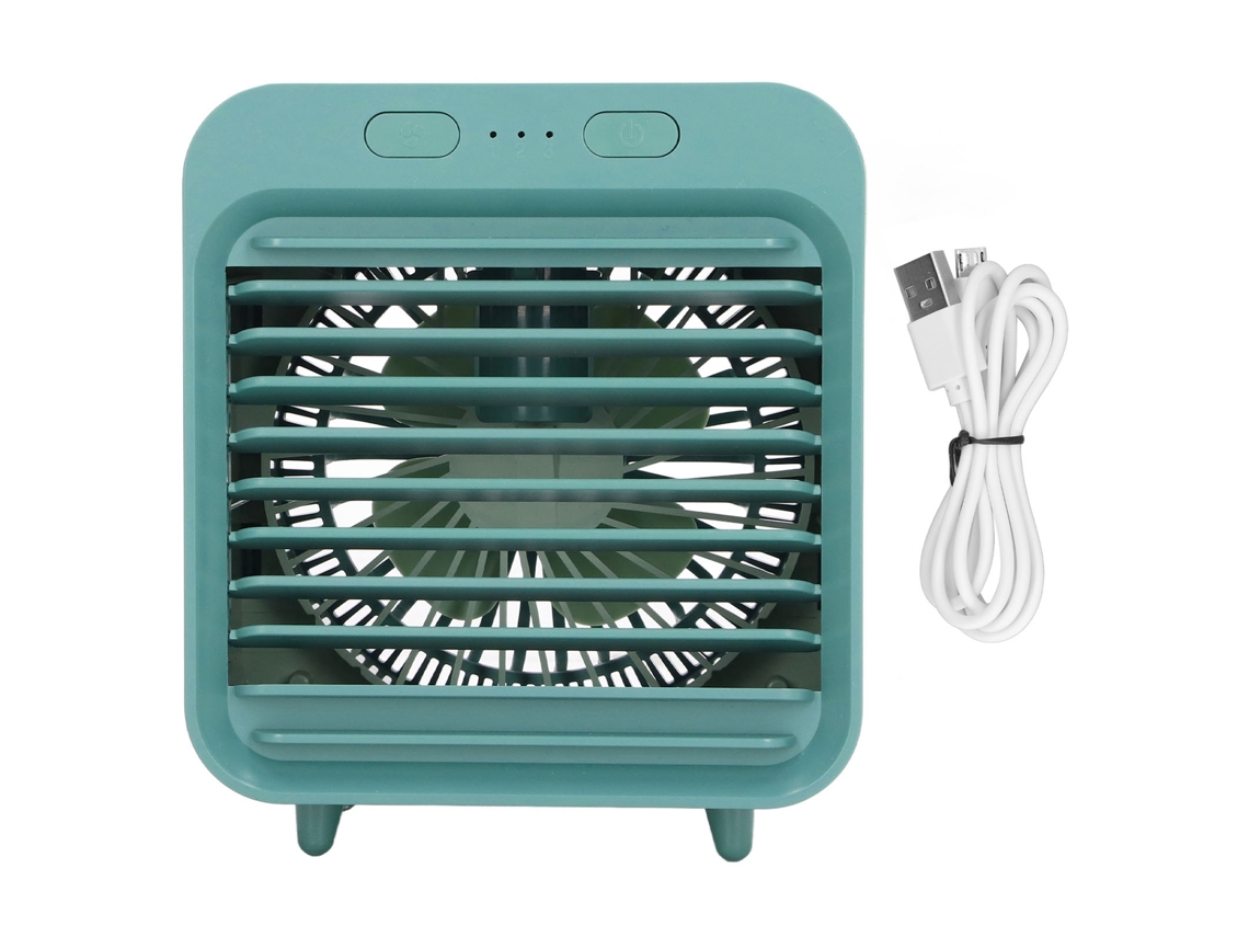 Aire acondicionado portátil USB de 200 ml con 3 niveles de humidificación (verde)