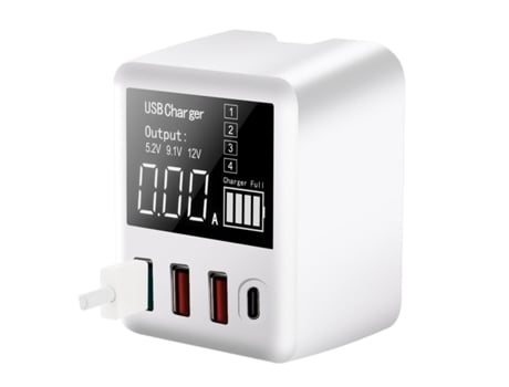 Cargador Carga Rápida Usb Pared Teléfono Móvil Viaje para Huawei, Samsung, Xiaomi