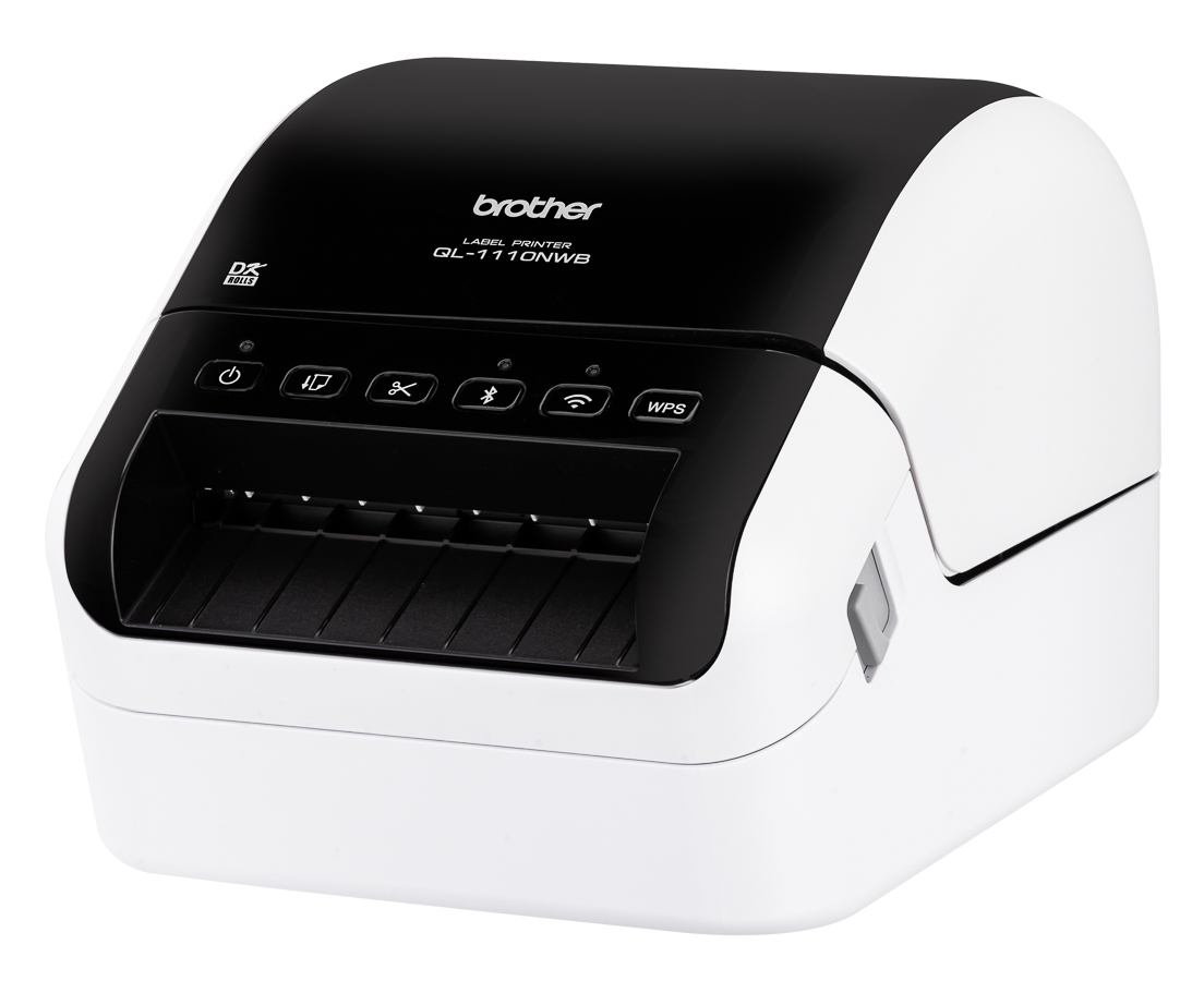 Impresora Brother Ql1100nwb etiqueta wifi de ql1110nwb profesional 4 con lan bluetooth 69 por minuto 300x600ppp