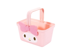 Cesta De Almacenamiento Portátil Con Desagüe Para Ropa Y Baño - Conejo Rosa
