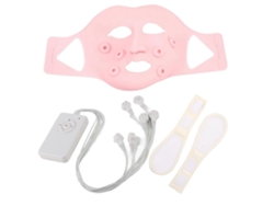 Masajeador facial de terapia de luz LED fotónica GOKOCO (rosa) para el rejuvenecimiento de la piel y la eliminación de arrugas.