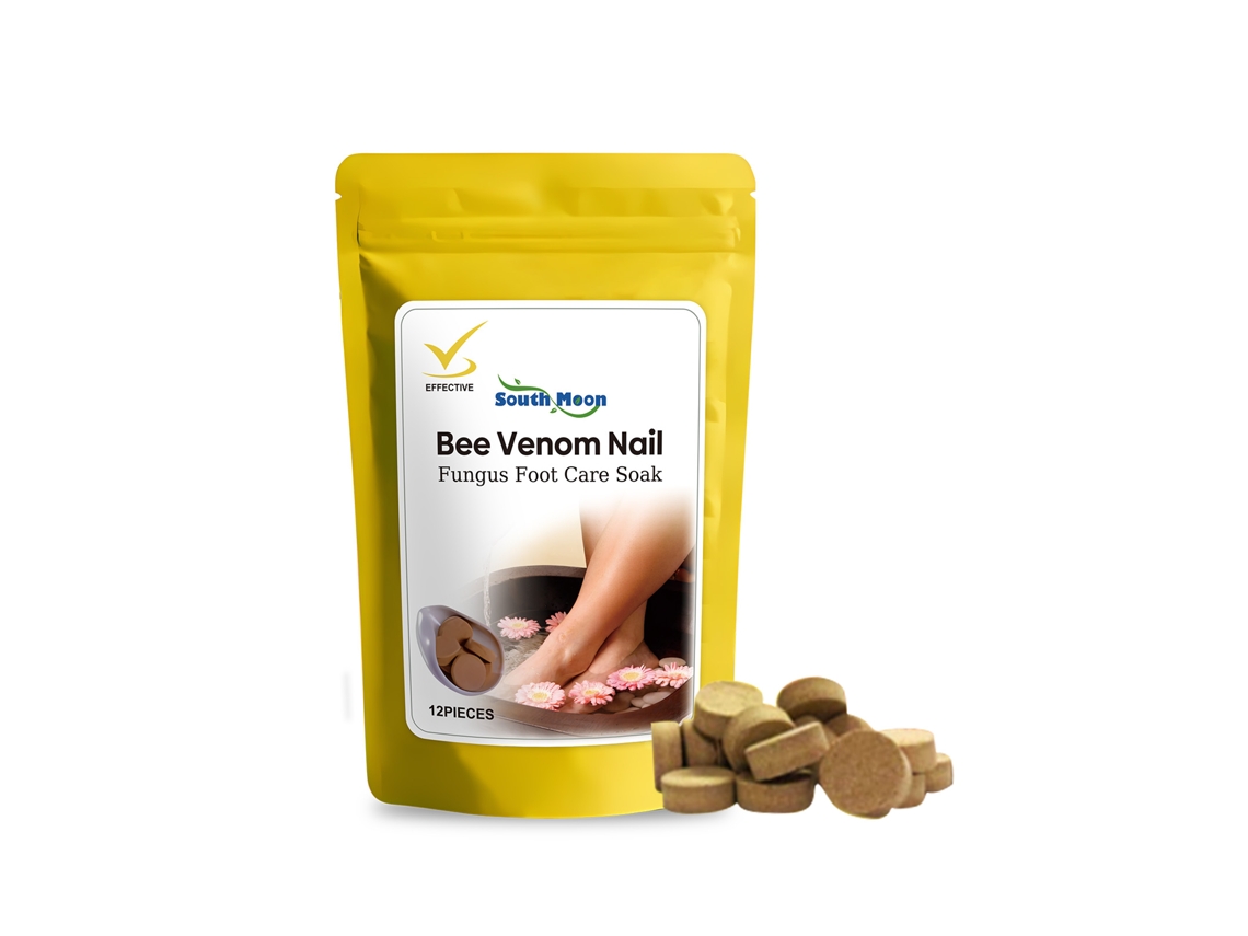 Baño suave para pies con pimienta negra y extracto de espino blanco: hidratación para uñas y cuidado de los pies.